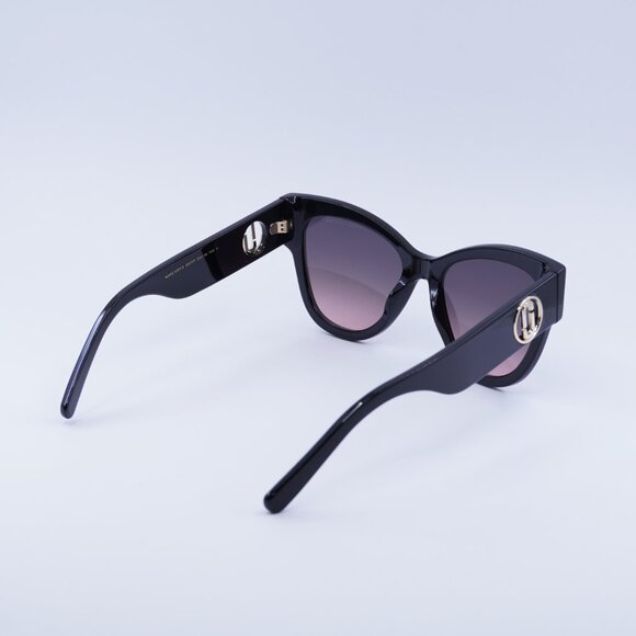 Marc Jacobs MARC 697/S 0807 FF Sunglasses Black Cat Eye Frame, Violet Lenses - Picture 9 of 10
